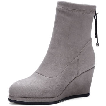 chinese cheapest factory price sexy wedge boots women